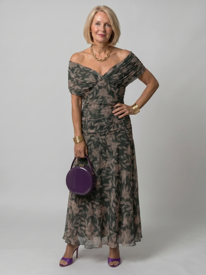 Louise | Halter Midi Dress