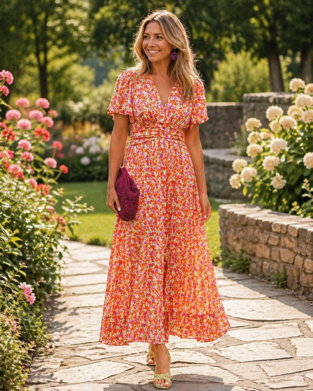 Alice | Maxi Holiday Summer Floral Dress