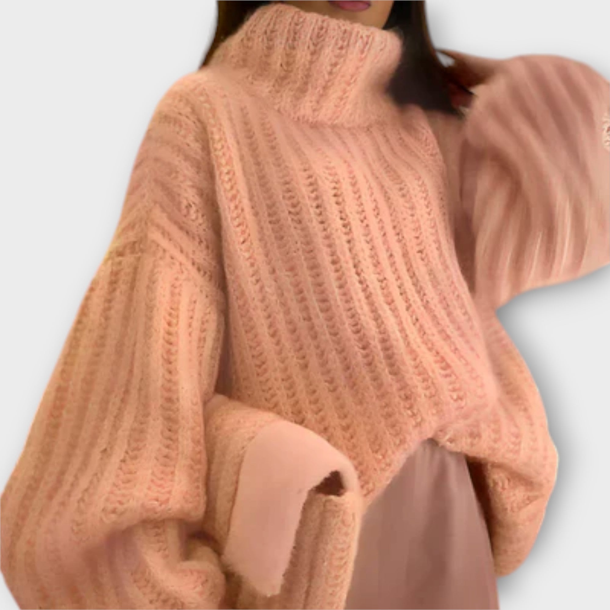 Alena | Gentle and Warm Roll Neck Sweater for Comforting Days