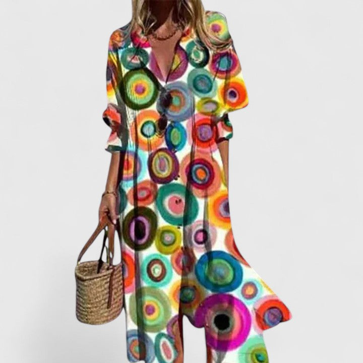 Paula | Elegant Boho Summer Dress
