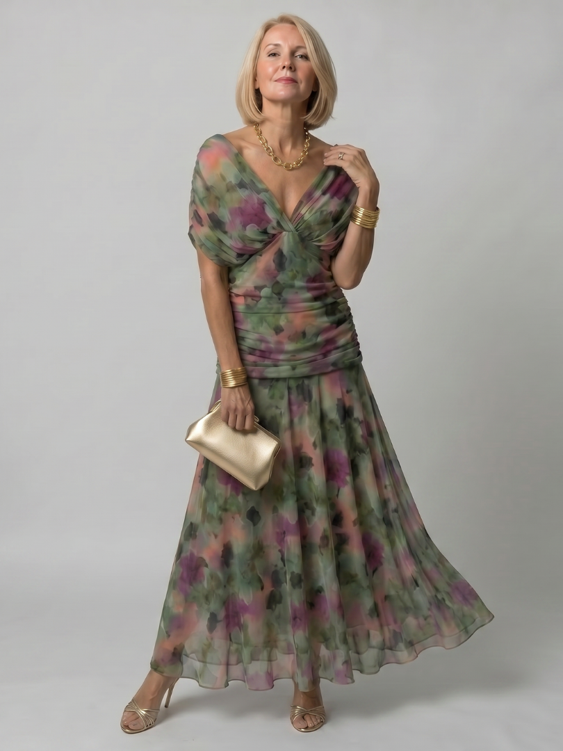 Louise | Halter Midi Dress