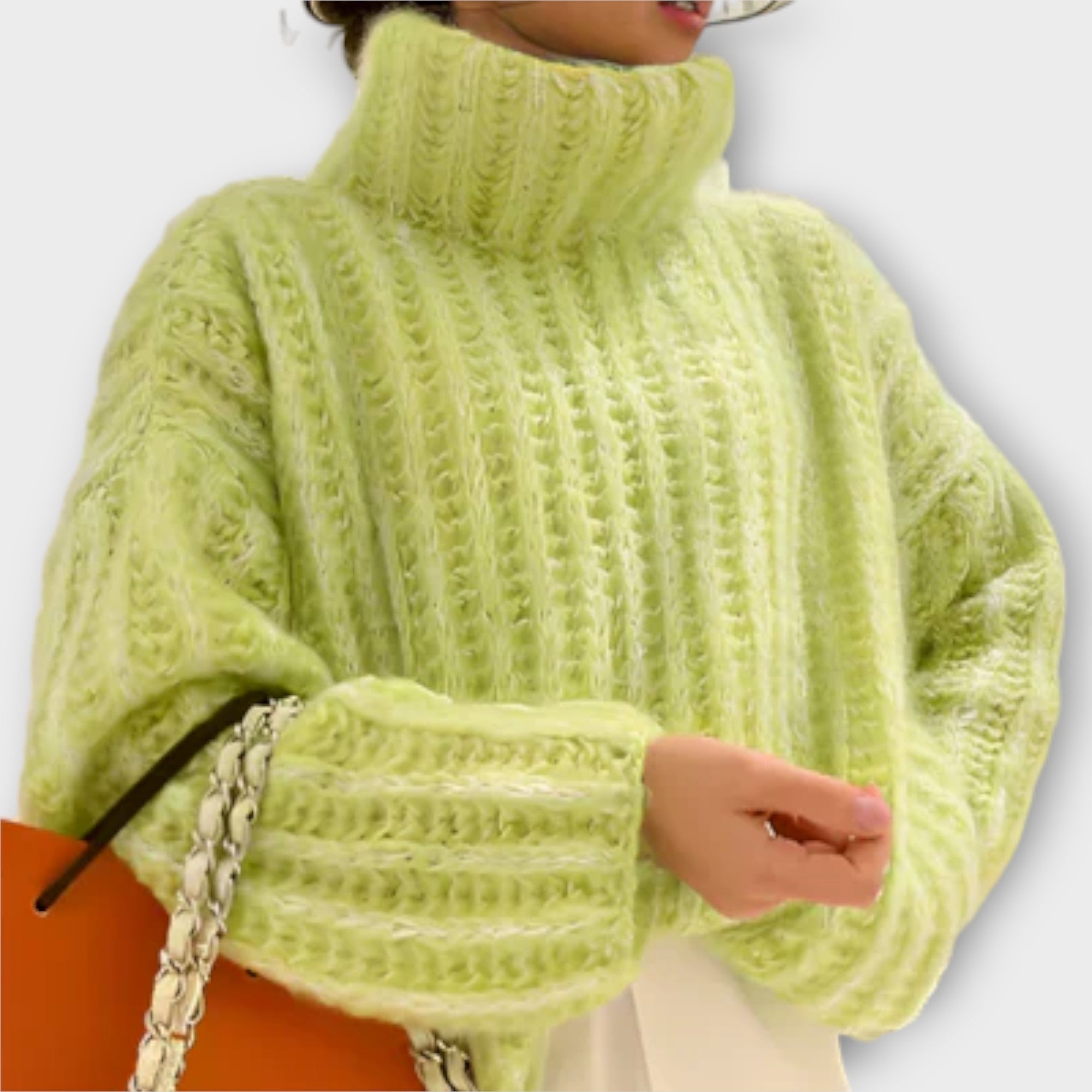 Alena | Gentle and Warm Roll Neck Sweater for Comforting Days