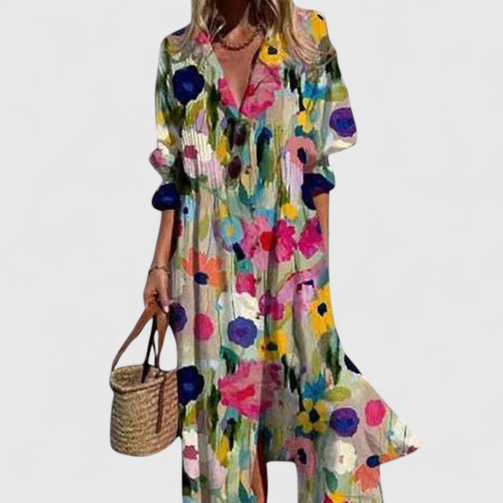 Paula | Elegant Boho Summer Dress