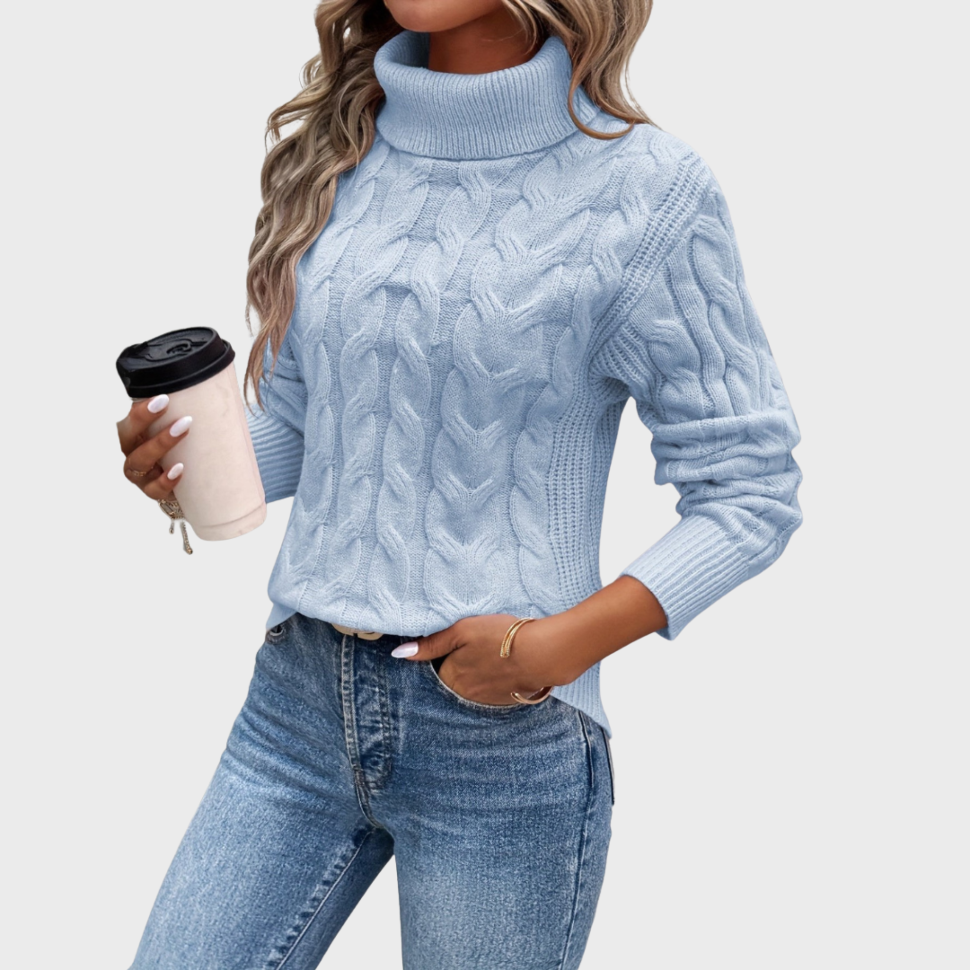 Grace | Elegant Roll Neck