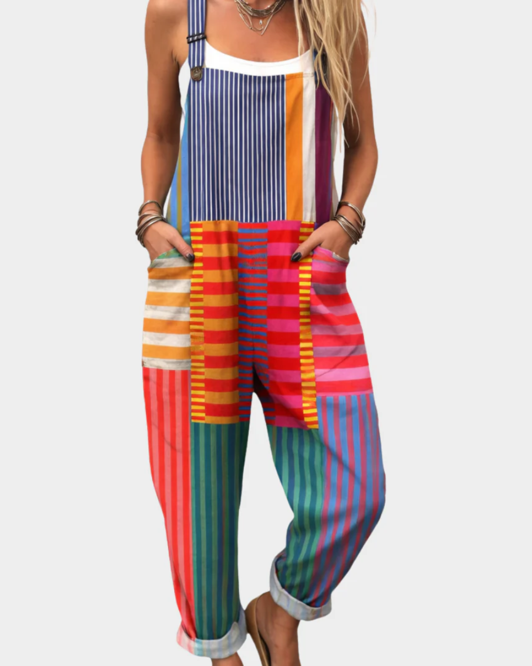 Comfortable Printed Jumpsuit