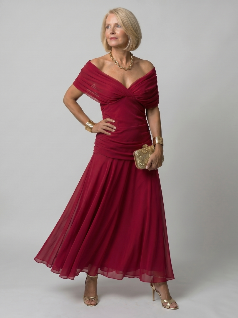 Louise | Halter Midi Dress