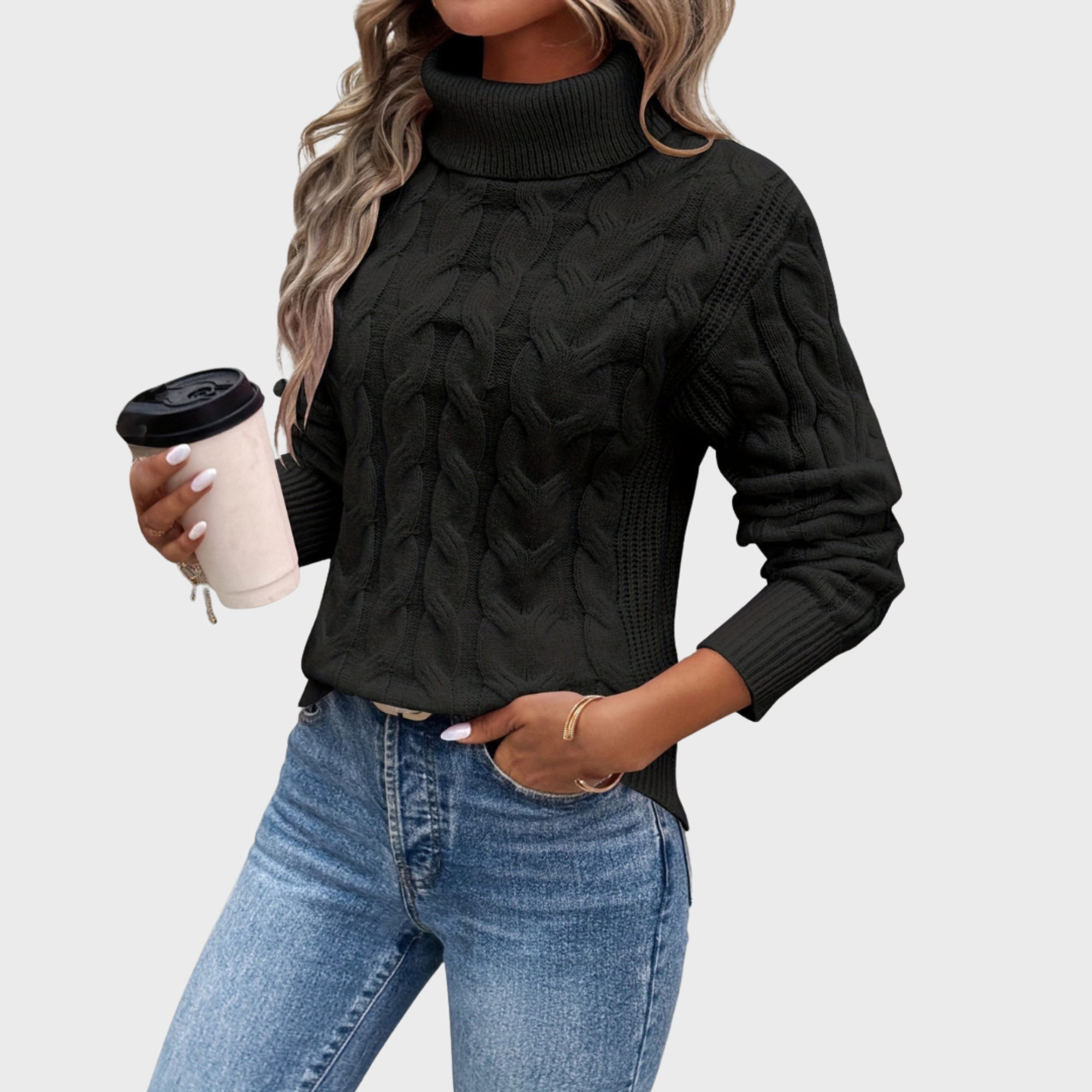 Grace | Elegant Roll Neck