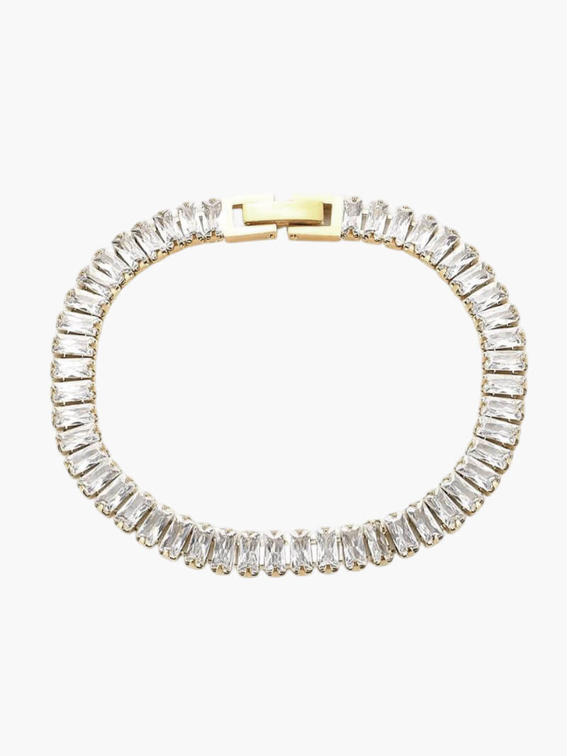 Rivière Baguette – Elegant Bracelet