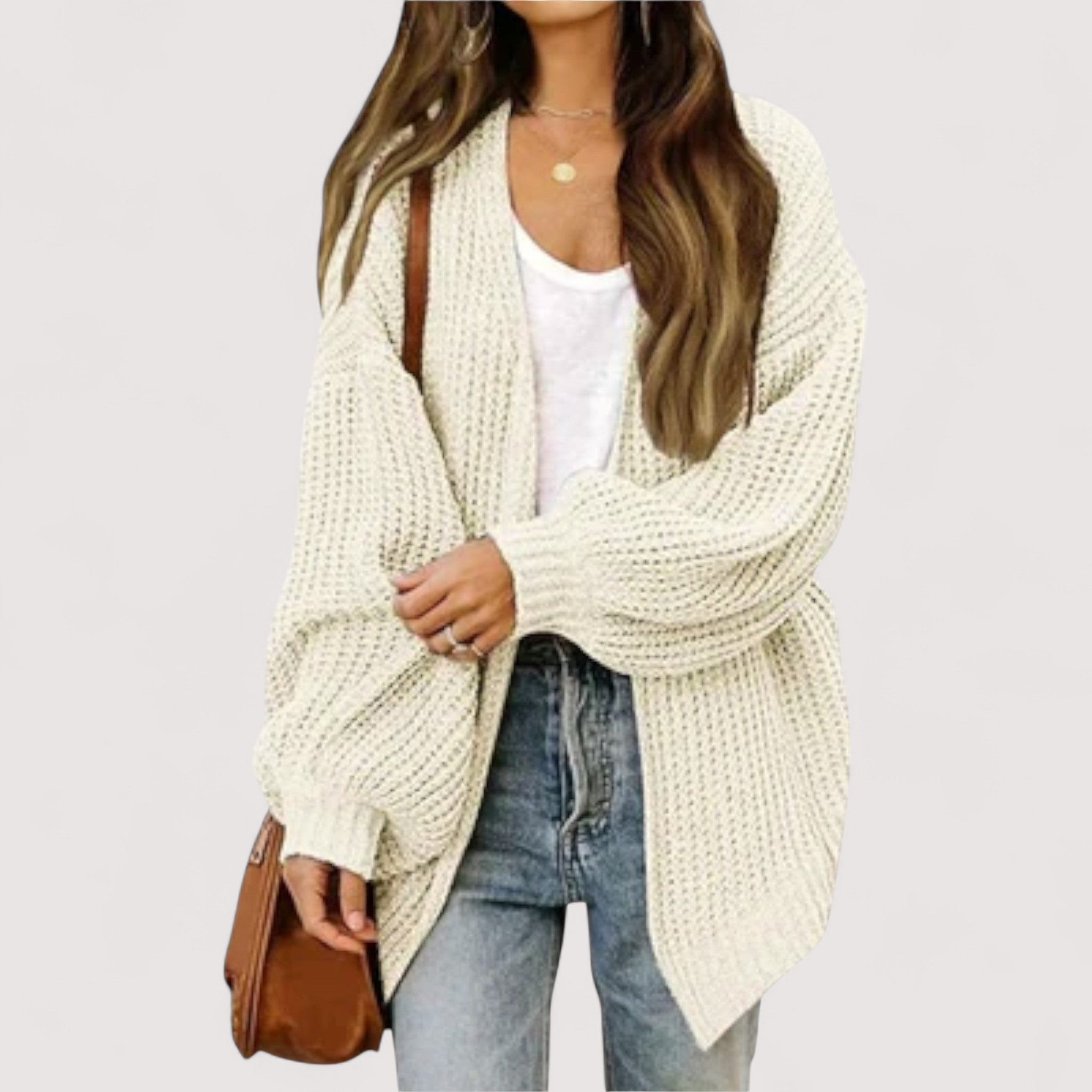 Iveta™ | Relaxed Non-Buttoned Coat