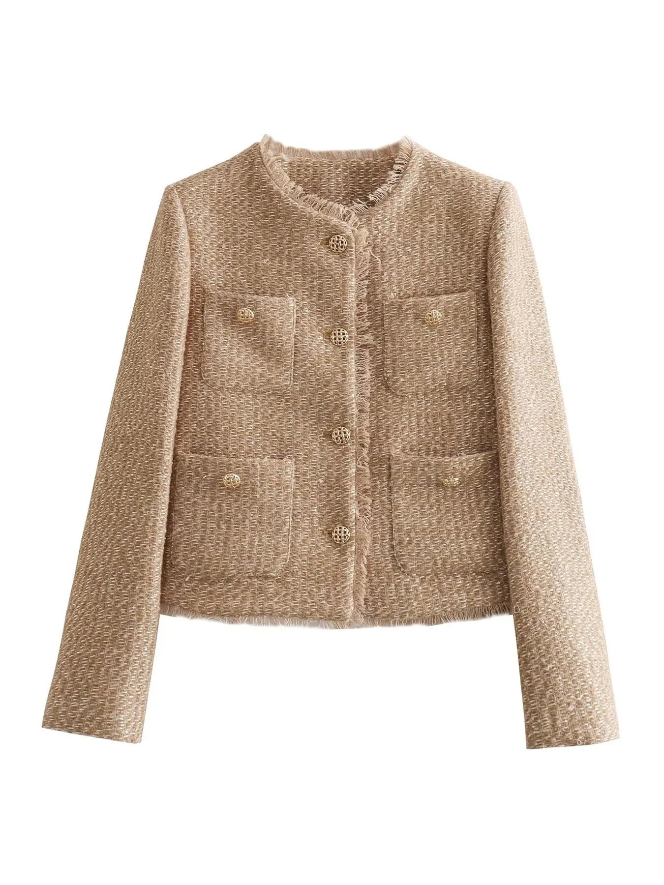 Clarette | Elegant Short Blazer with Button