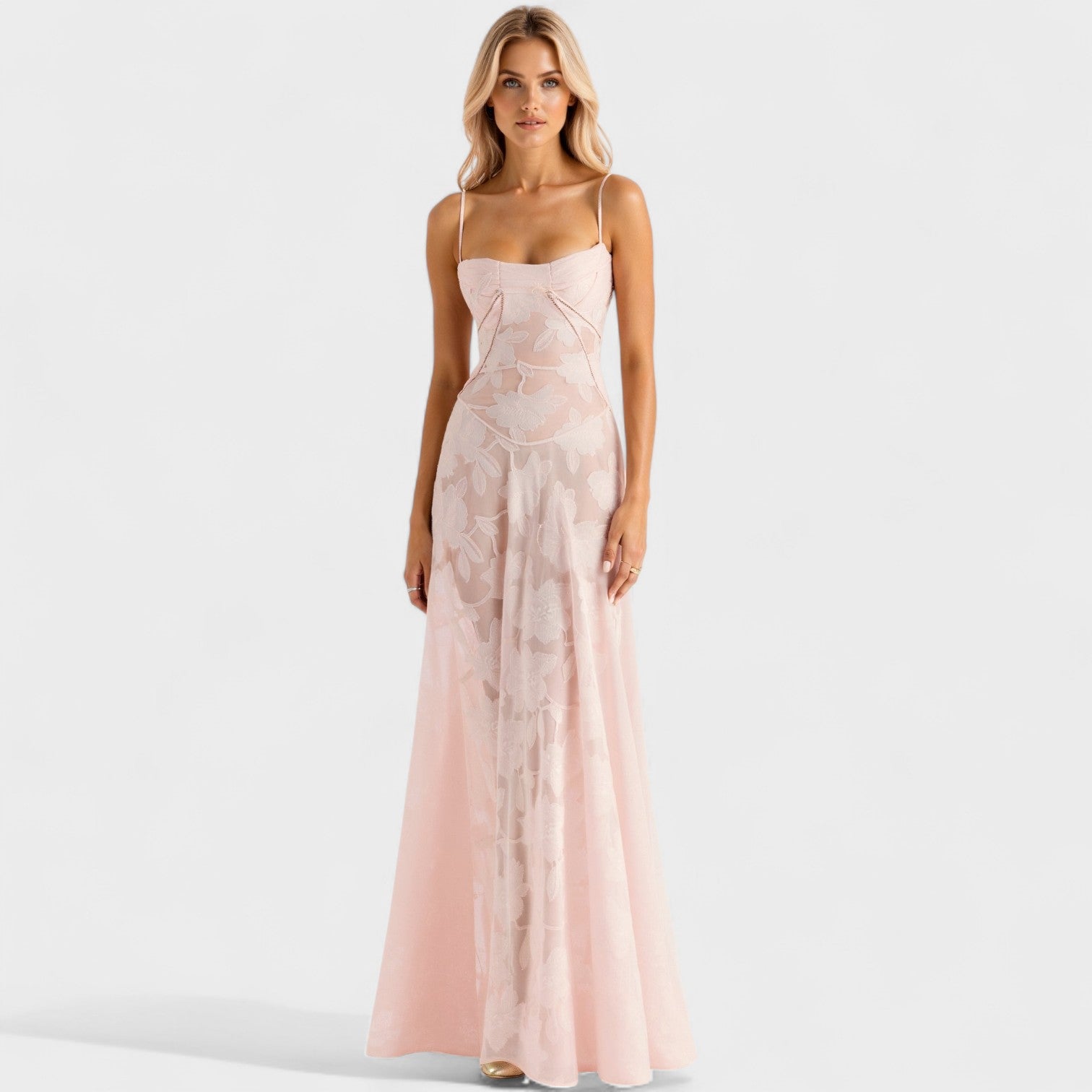 Verona | Lace Pits Maxi Dress