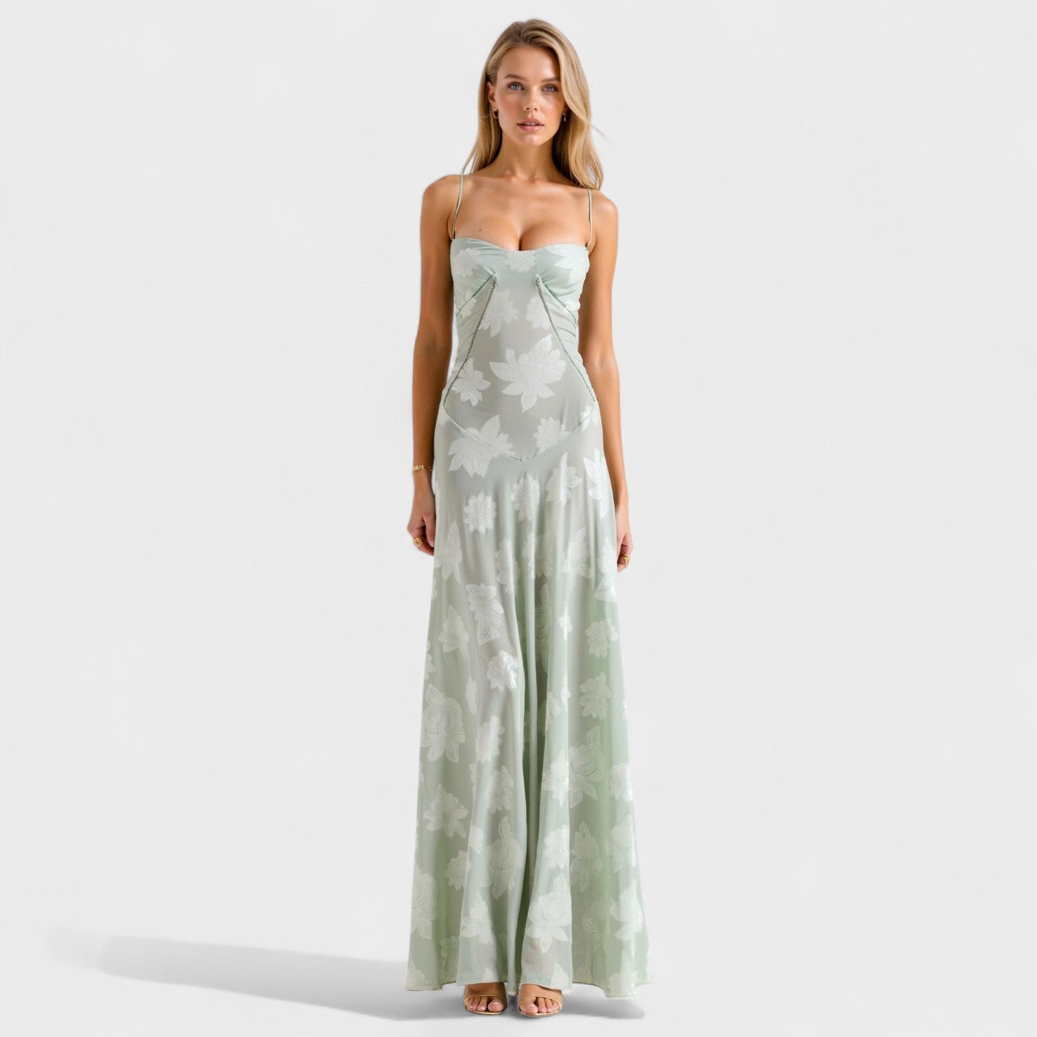 Verona | Lace Pits Maxi Dress