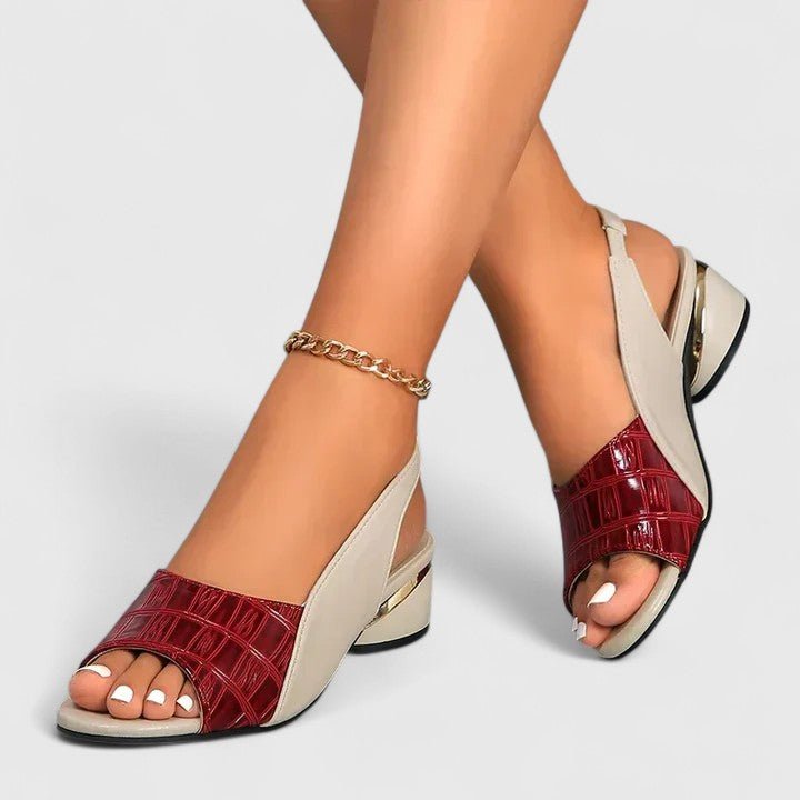 Mariah™ | Elegant Leather Sandals
