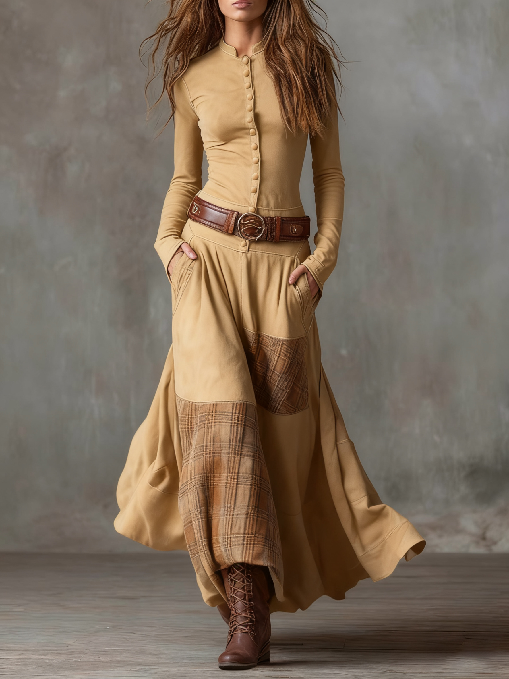 Jada | Maxi dress with belt