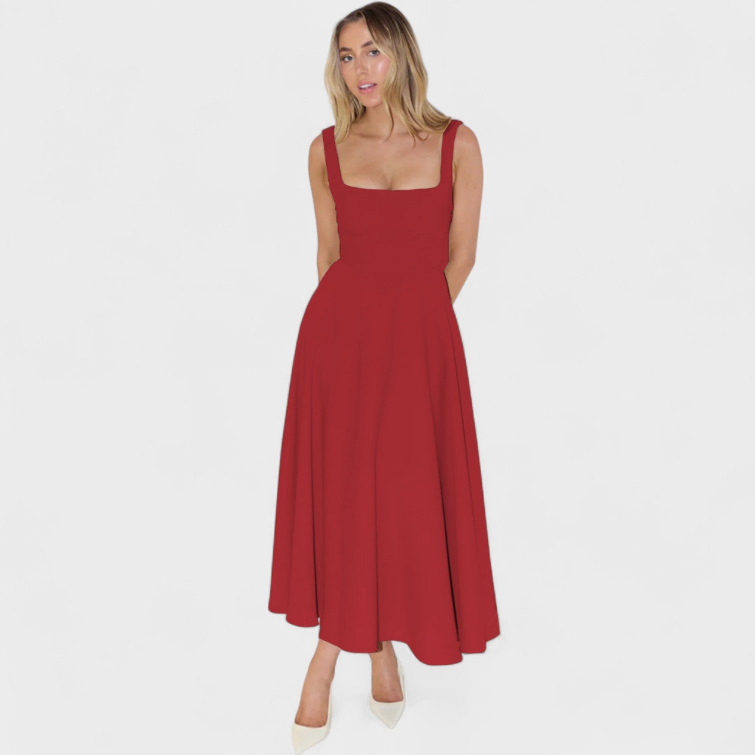 Maribel | Elegant Midi Dress