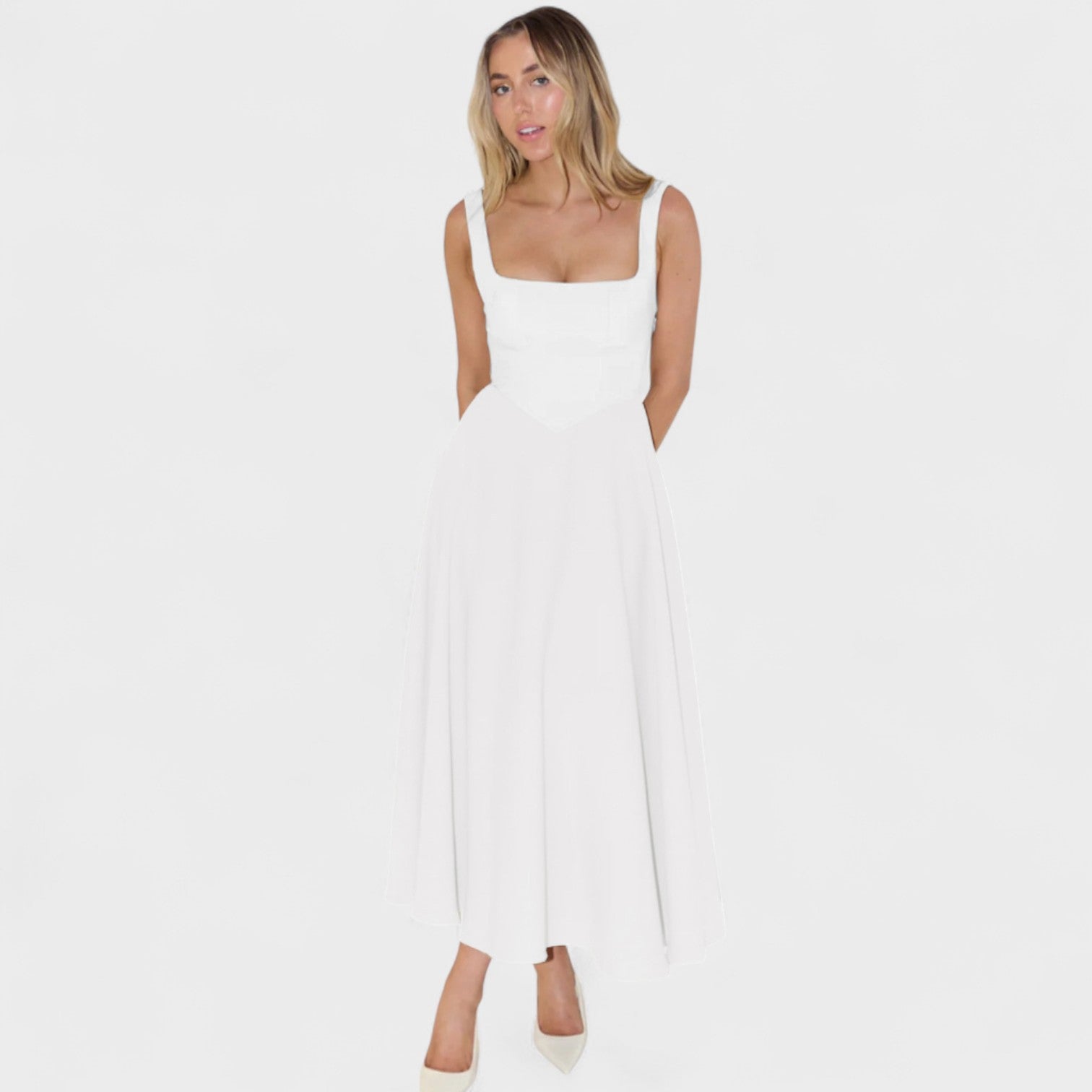 Maribel | Elegant Midi Dress