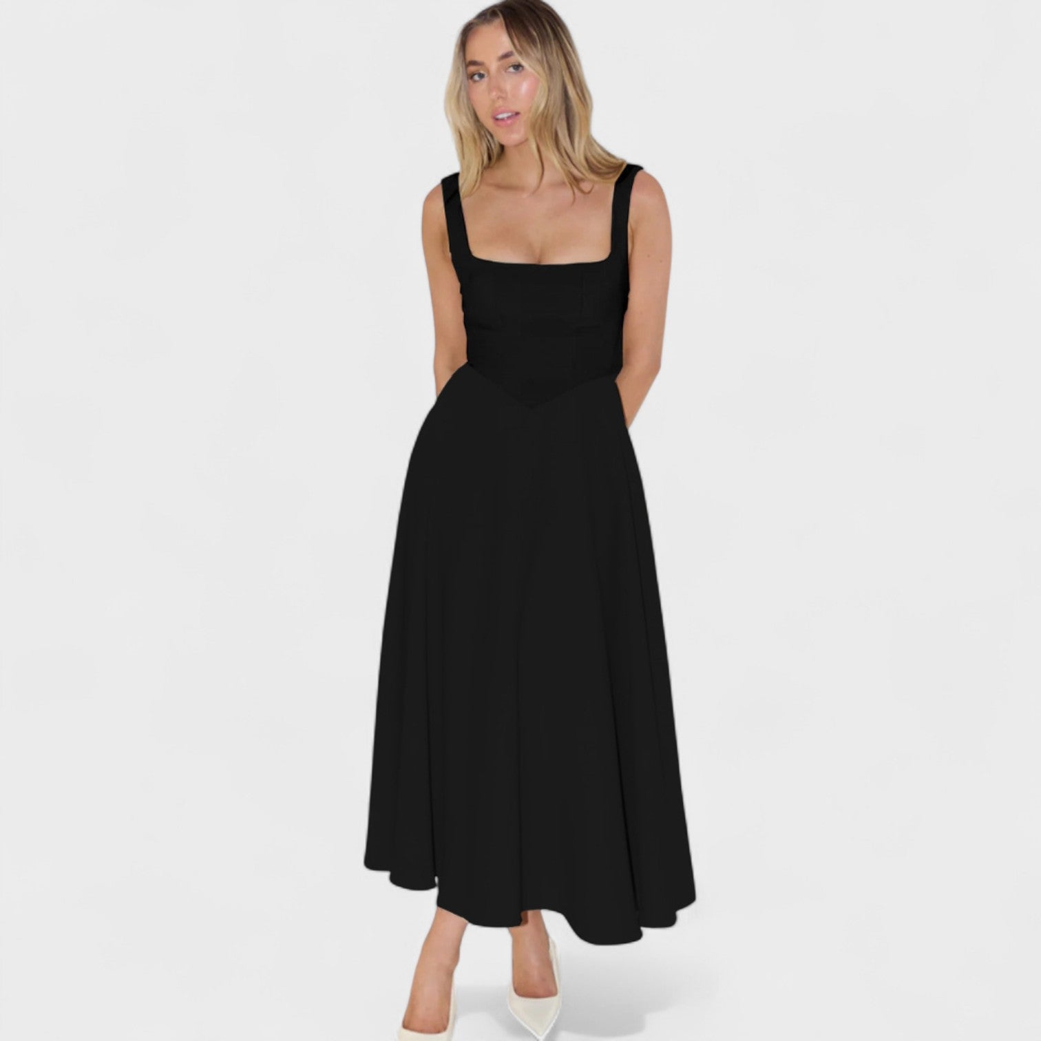 Maribel | Elegant Midi Dress