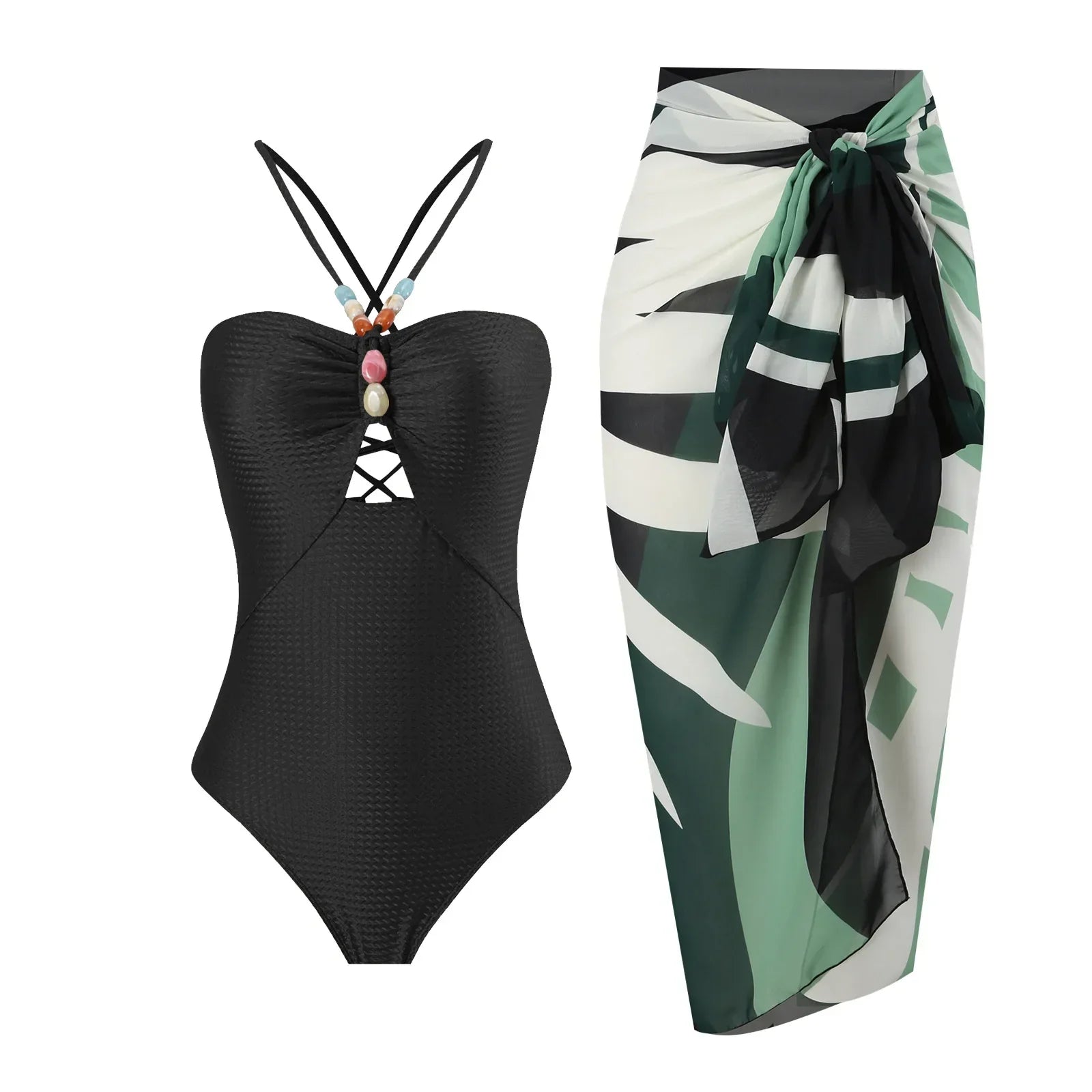 Monaco | Beach Set with Skirt