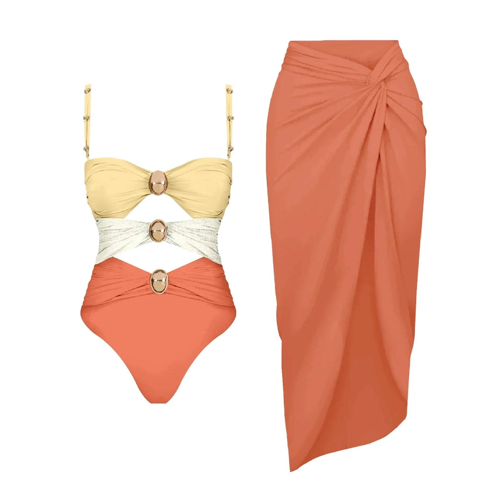 Zanzibar | Beach Set with Skirt
