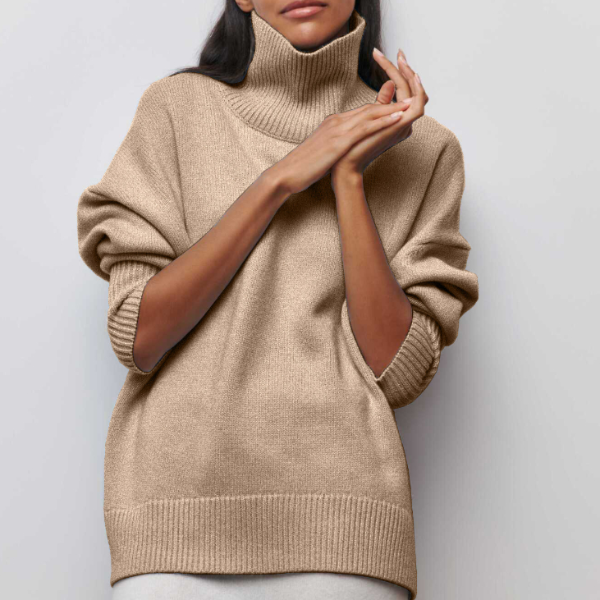 Klára | Elegant knitted roll neck for cold days