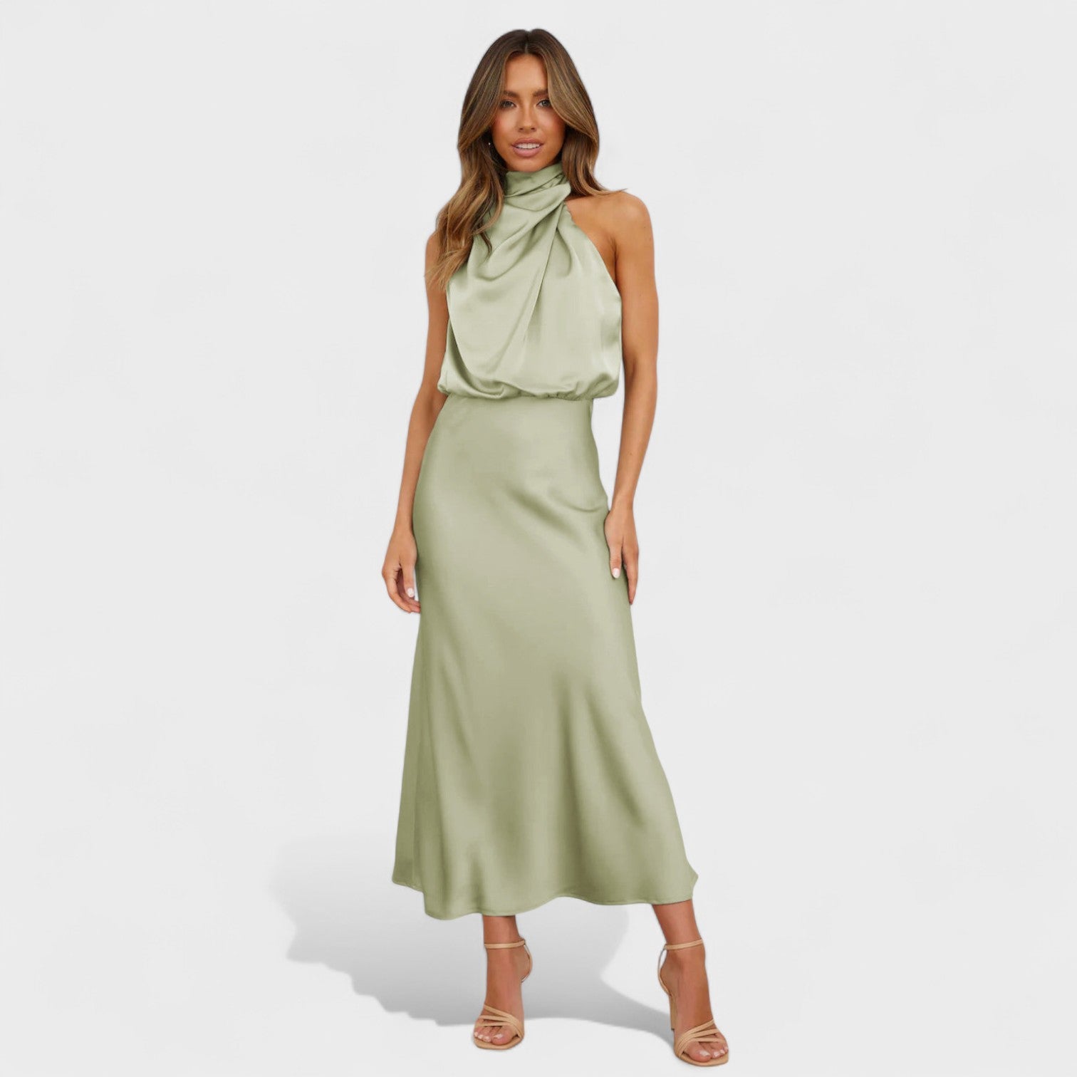 Alba | Silk Elegant Dress