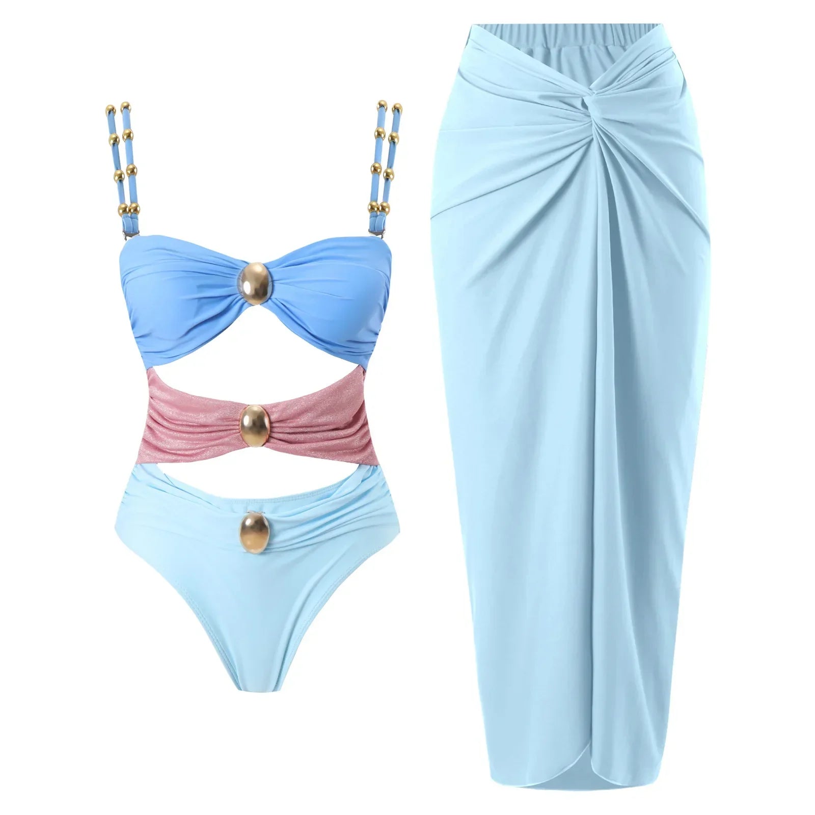 Zanzibar | Beach Set with Skirt