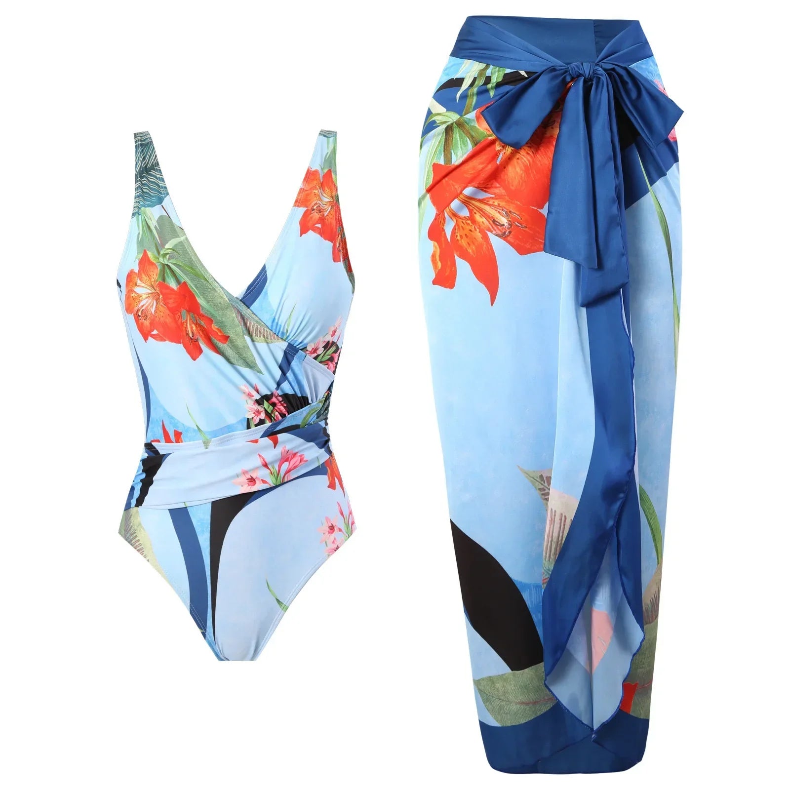 Positano | Beach Set with Skirt