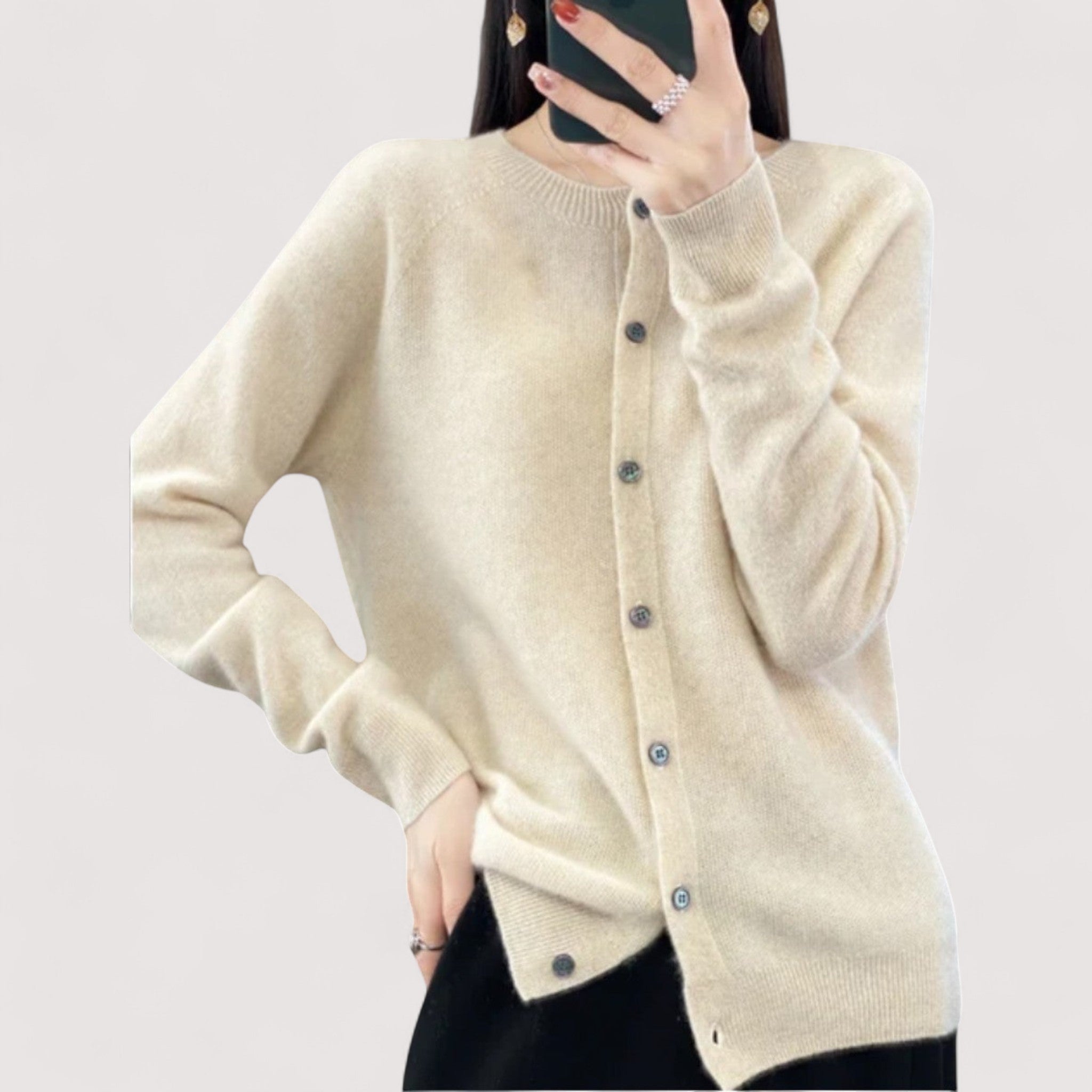 Darija™ | Knitted Jacket with button