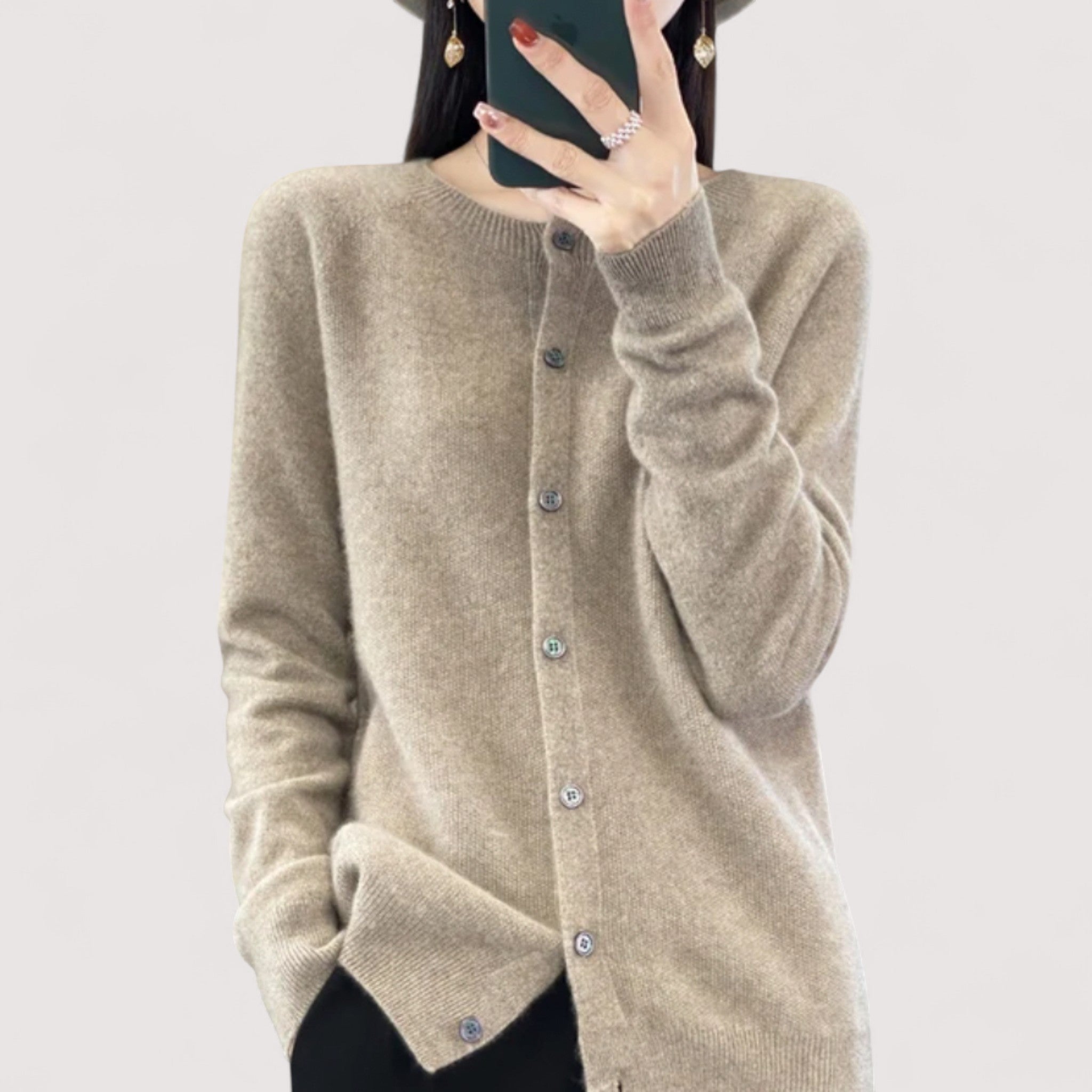 Darija™ | Knitted Jacket with button