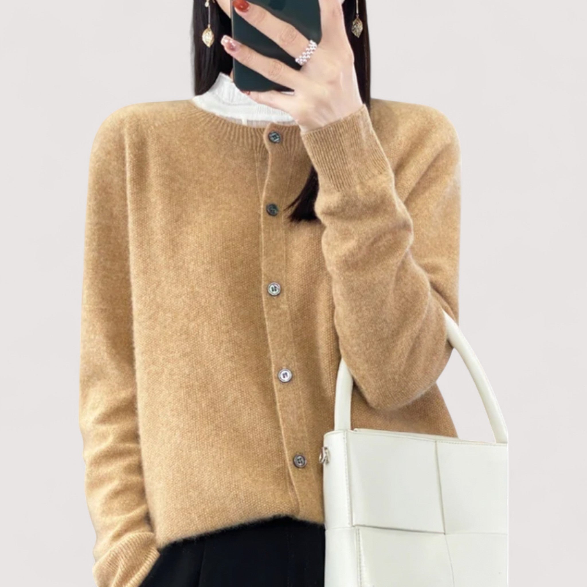 Darija™ | Knitted Jacket with button