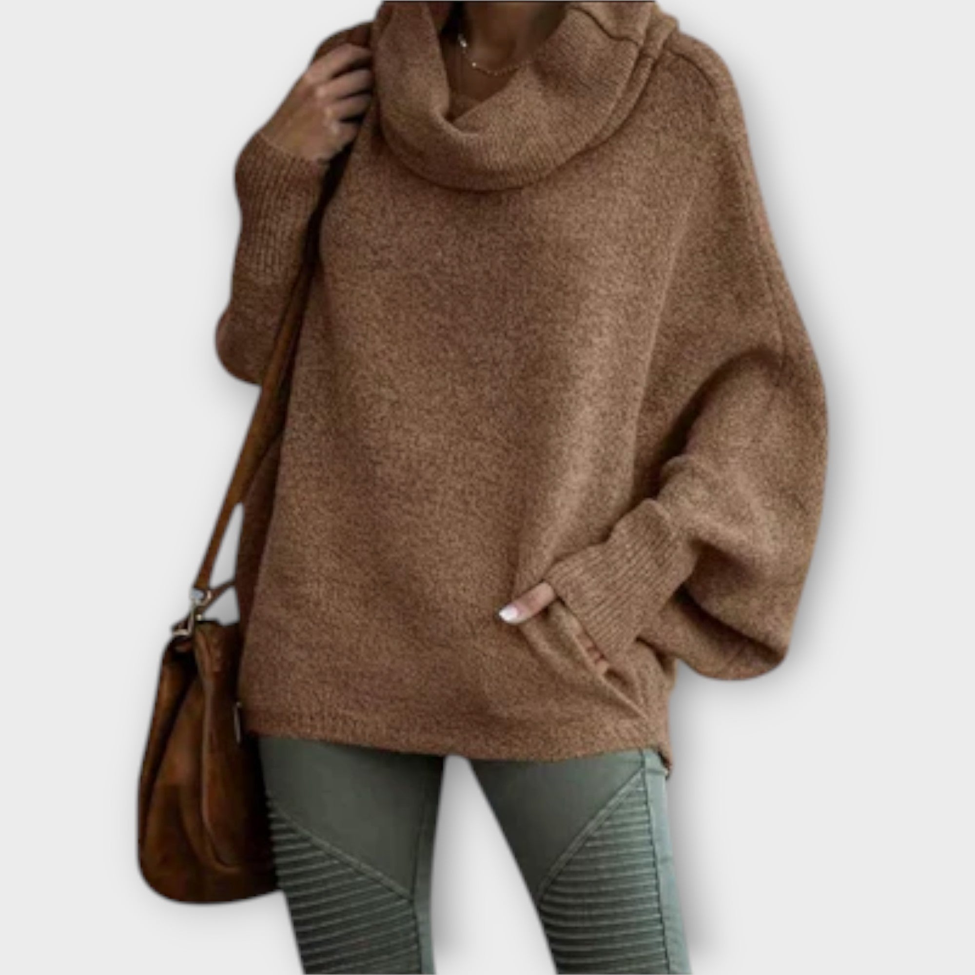 Lenka | Comfortable Roll Neck Jumper