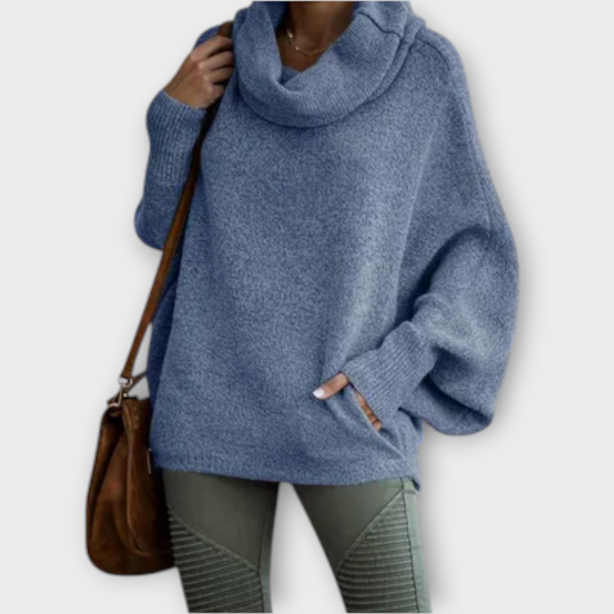Lenka | Comfortable Roll Neck Jumper