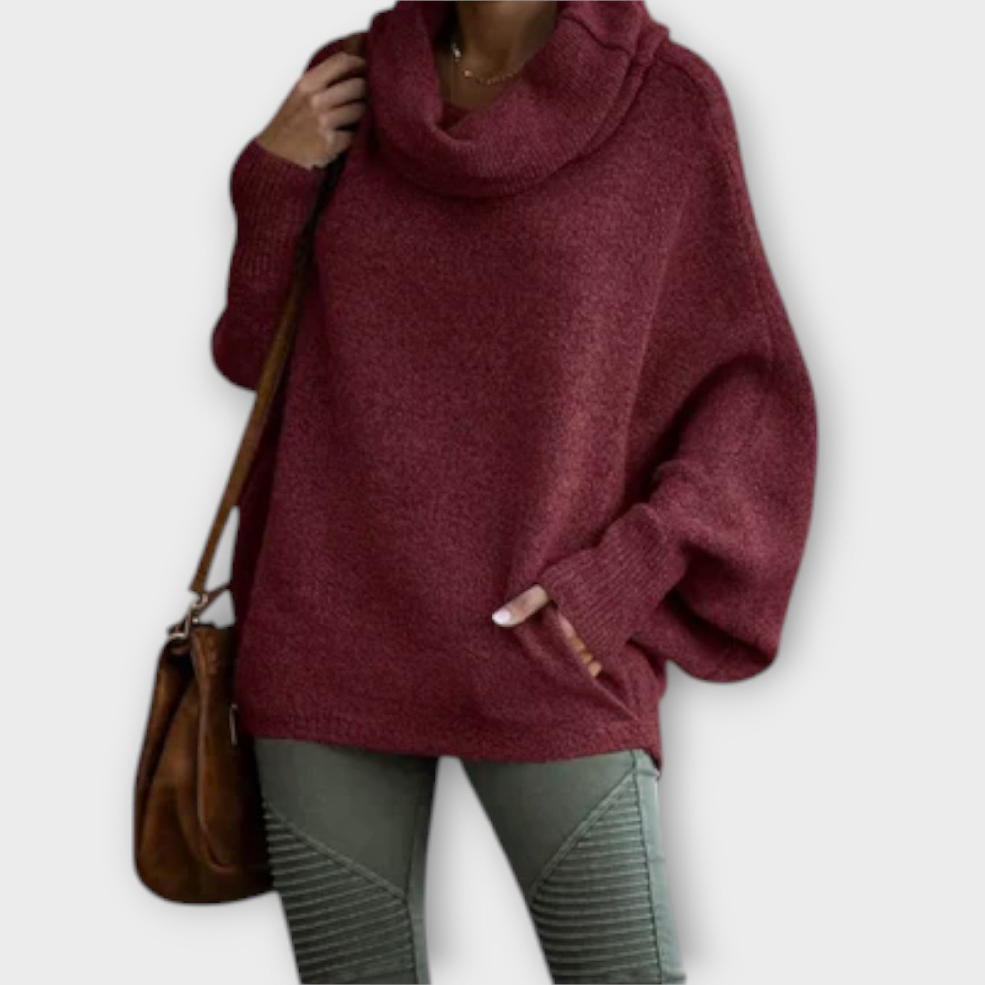 Lenka | Comfortable Roll Neck Jumper