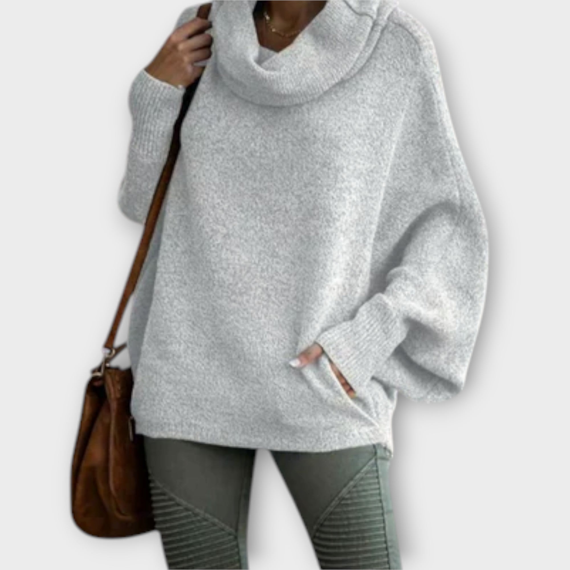 Lenka | Comfortable Roll Neck Jumper