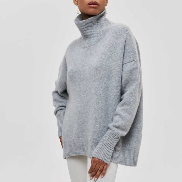 Klára | Elegant knitted roll neck for cold days