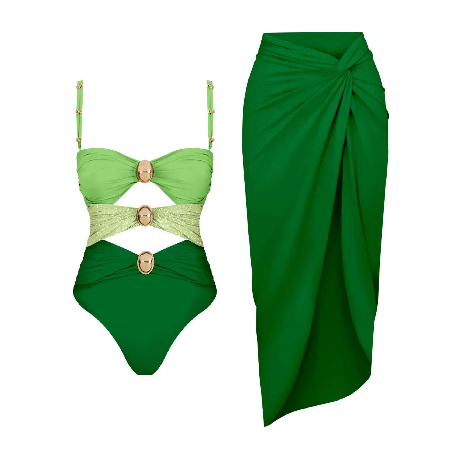 Zanzibar | Beach Set with Skirt