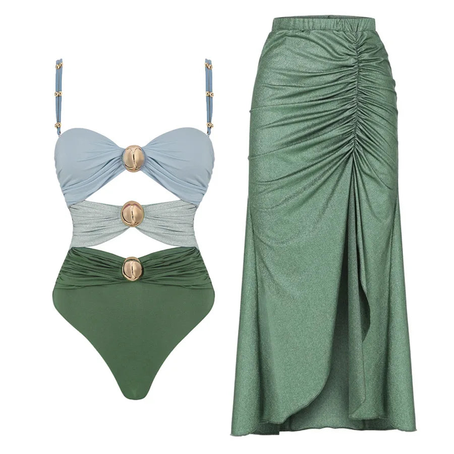 Zanzibar | Beach Set with Skirt
