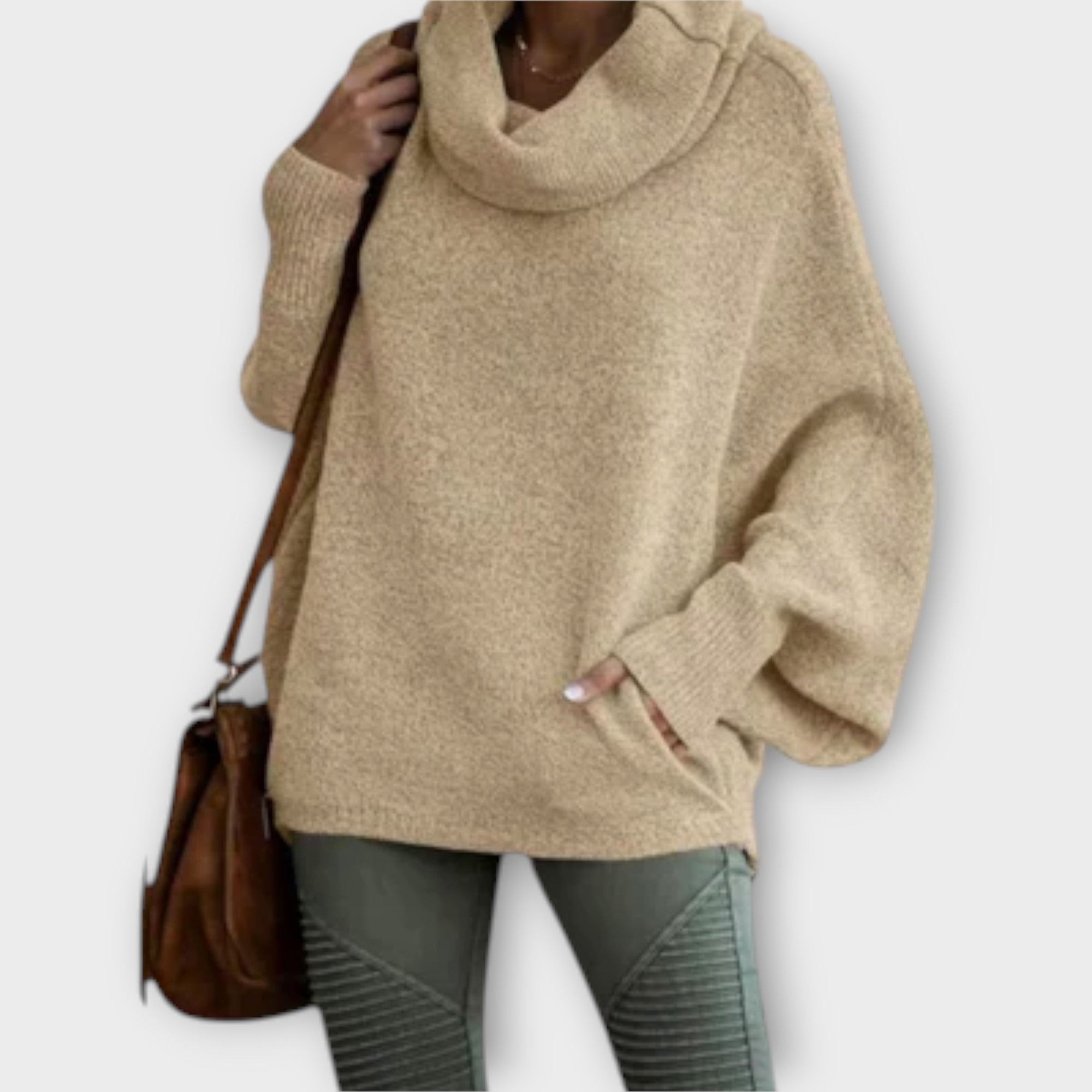 Lenka | Comfortable Roll Neck Jumper