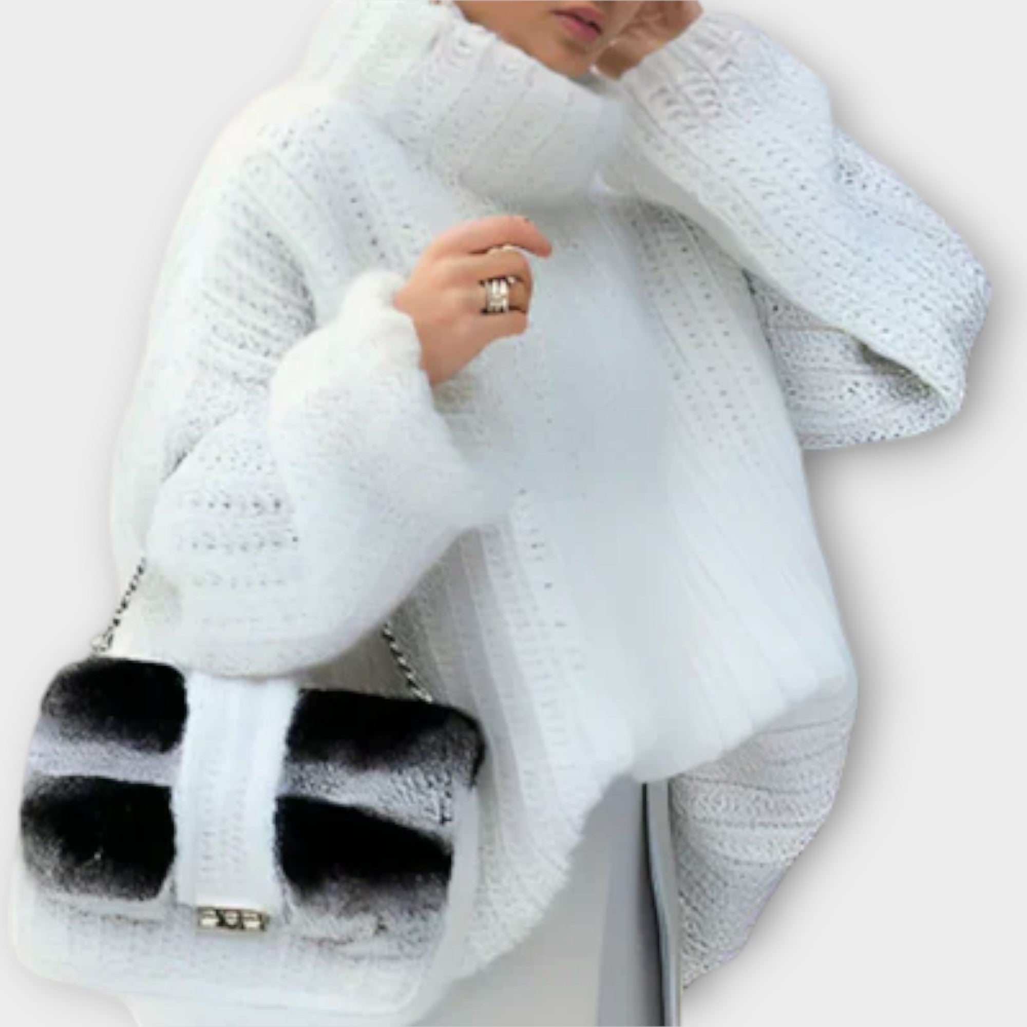 Alena | Gentle and Warm Roll Neck Sweater for Comforting Days