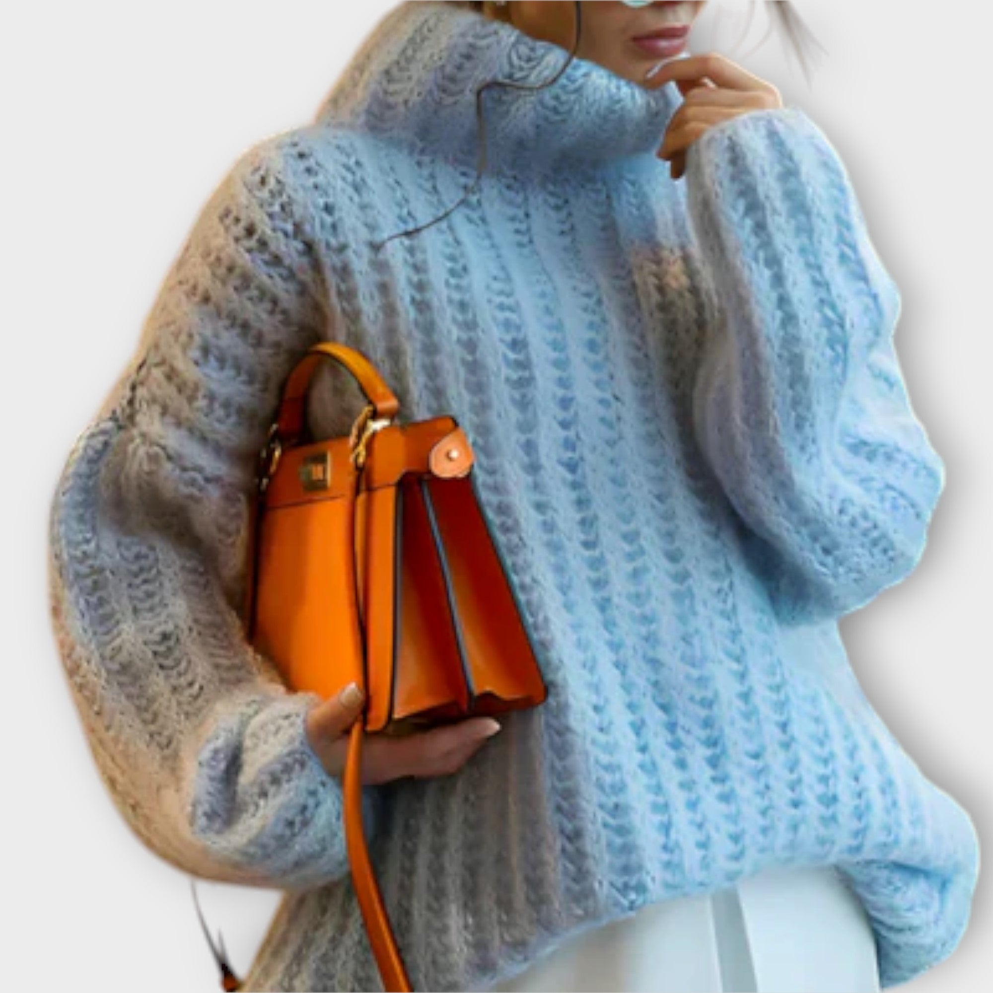 Alena | Gentle and Warm Roll Neck Sweater for Comforting Days