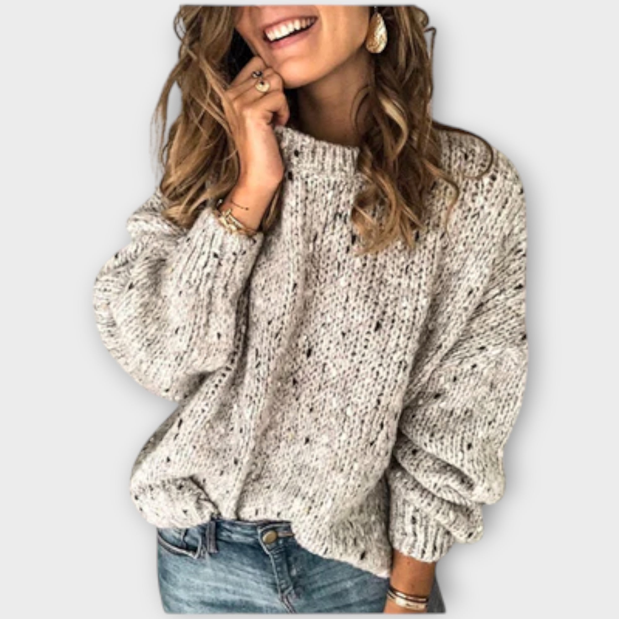 Lenka | Knitted Oversized Jumper