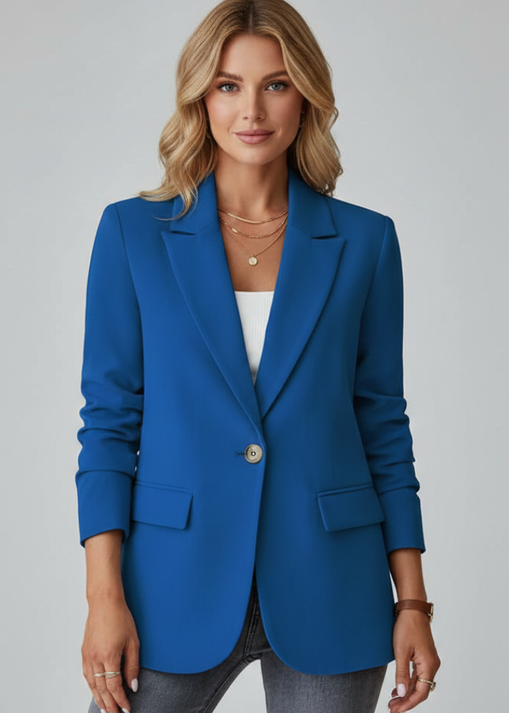 Grace | Women’s Blazer with Notched Lapel and Single Button