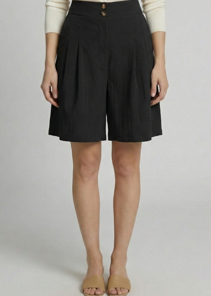 Women’s Skirt with High Waist and Flared Hem