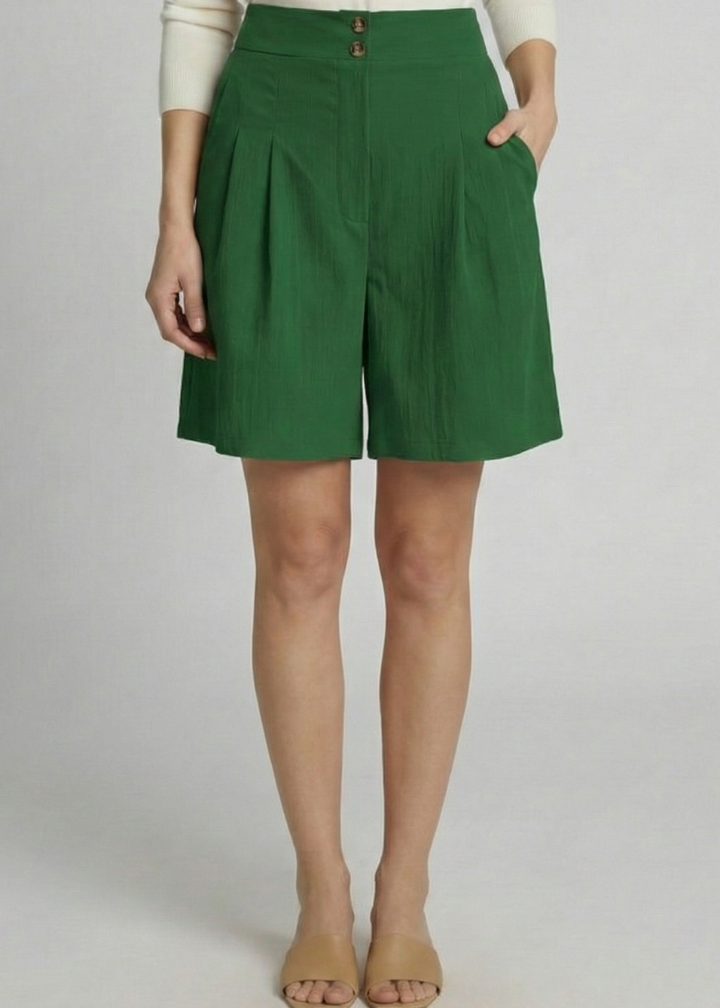 Women’s Skirt with High Waist and Flared Hem