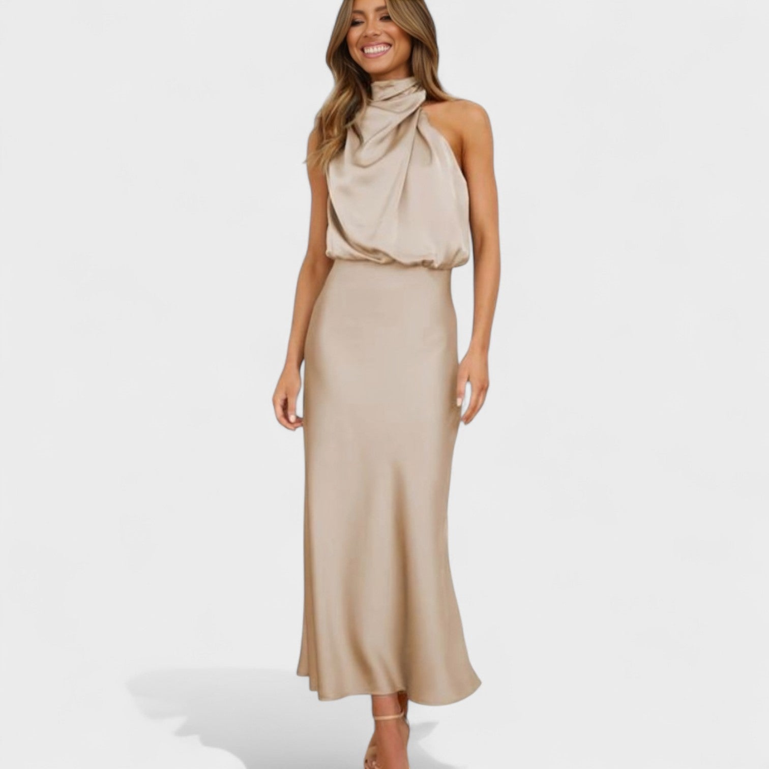 Alba | Silk Elegant Dress