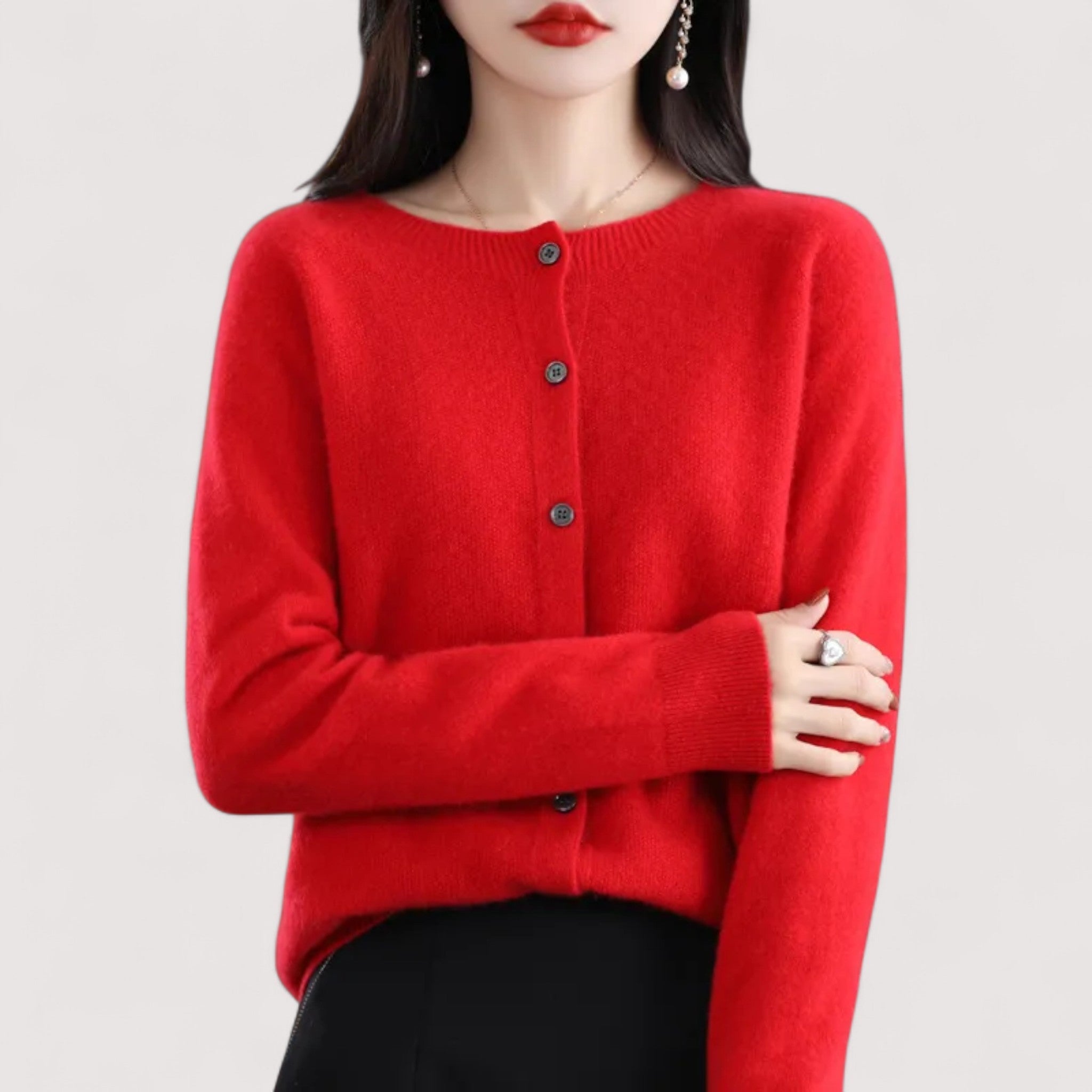 Darija™ | Knitted Jacket with button