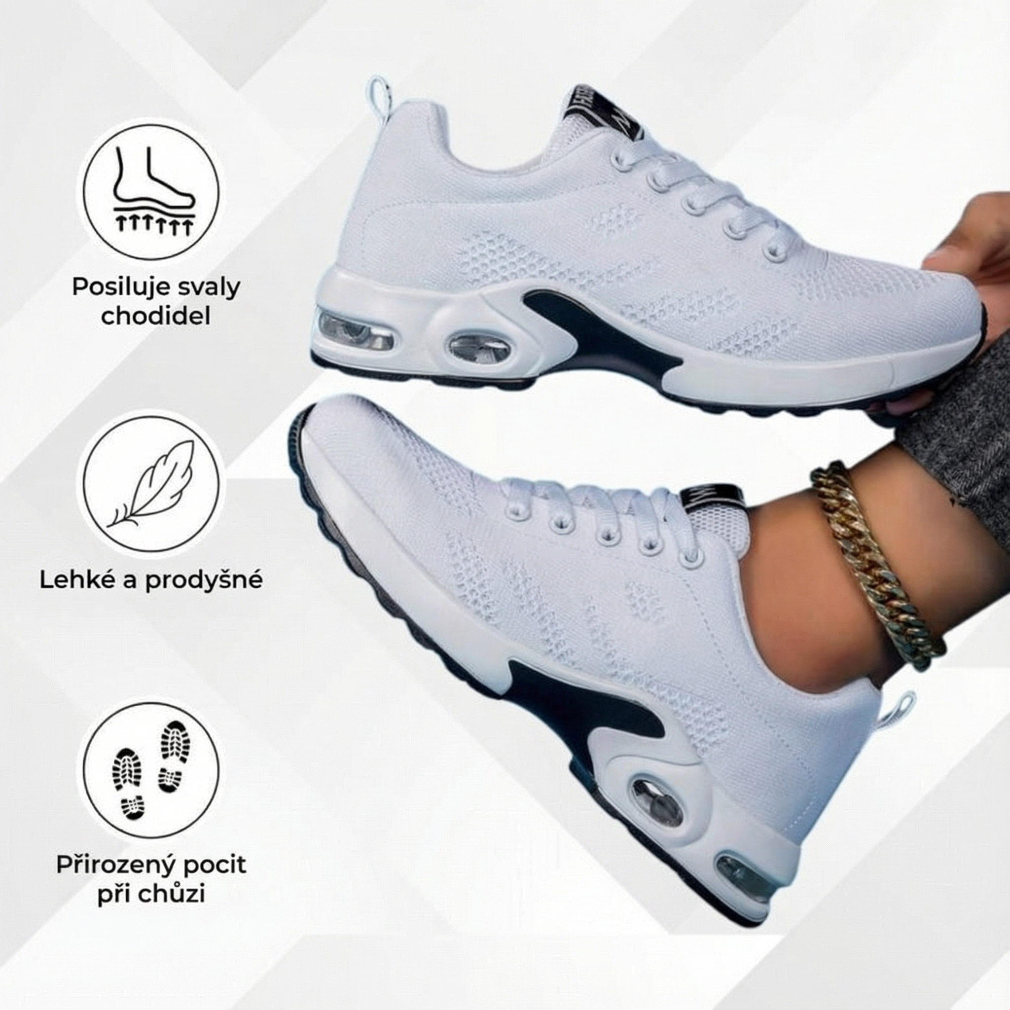 Bára | Breathable Orthopaedic Trainers