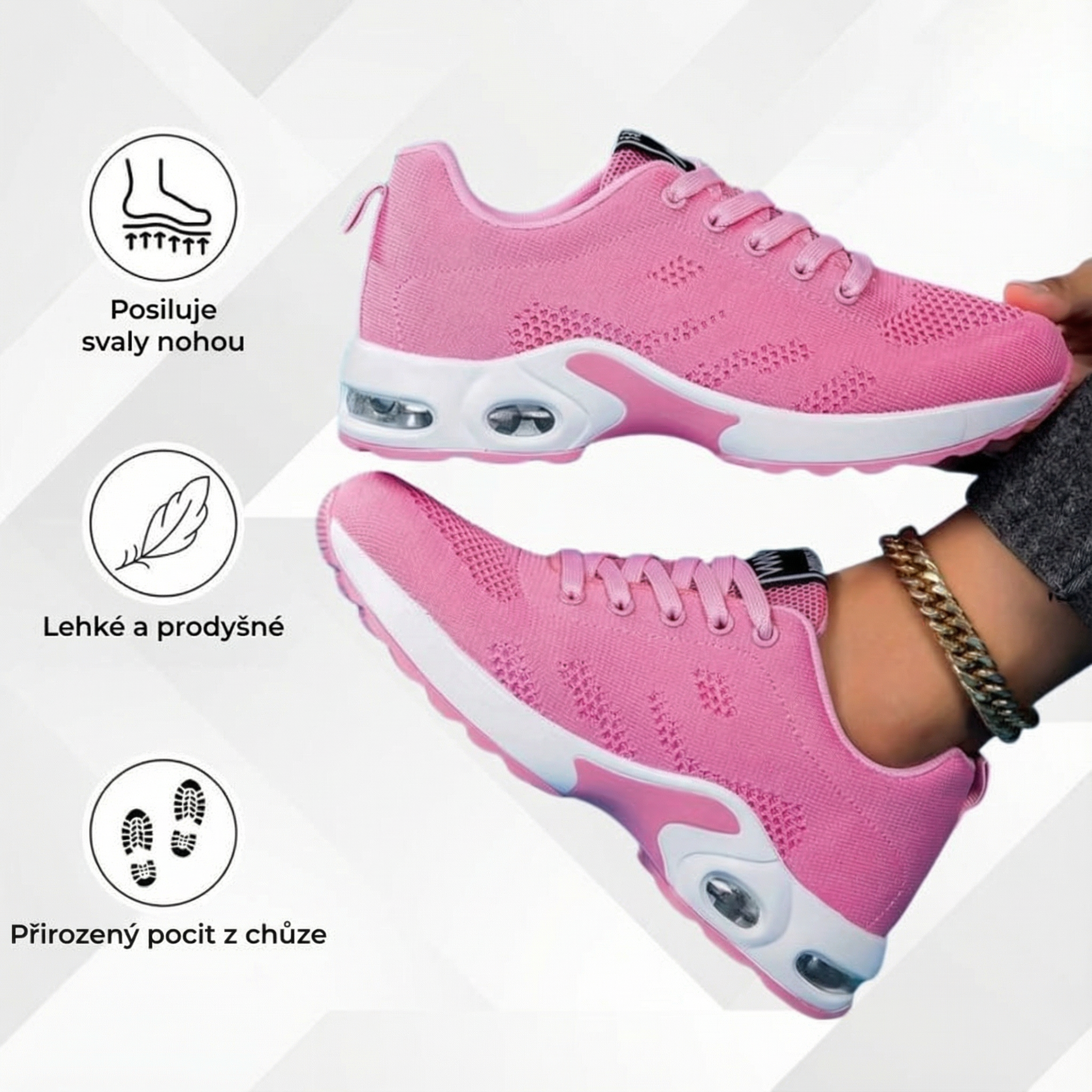 Bára | Breathable Orthopaedic Trainers