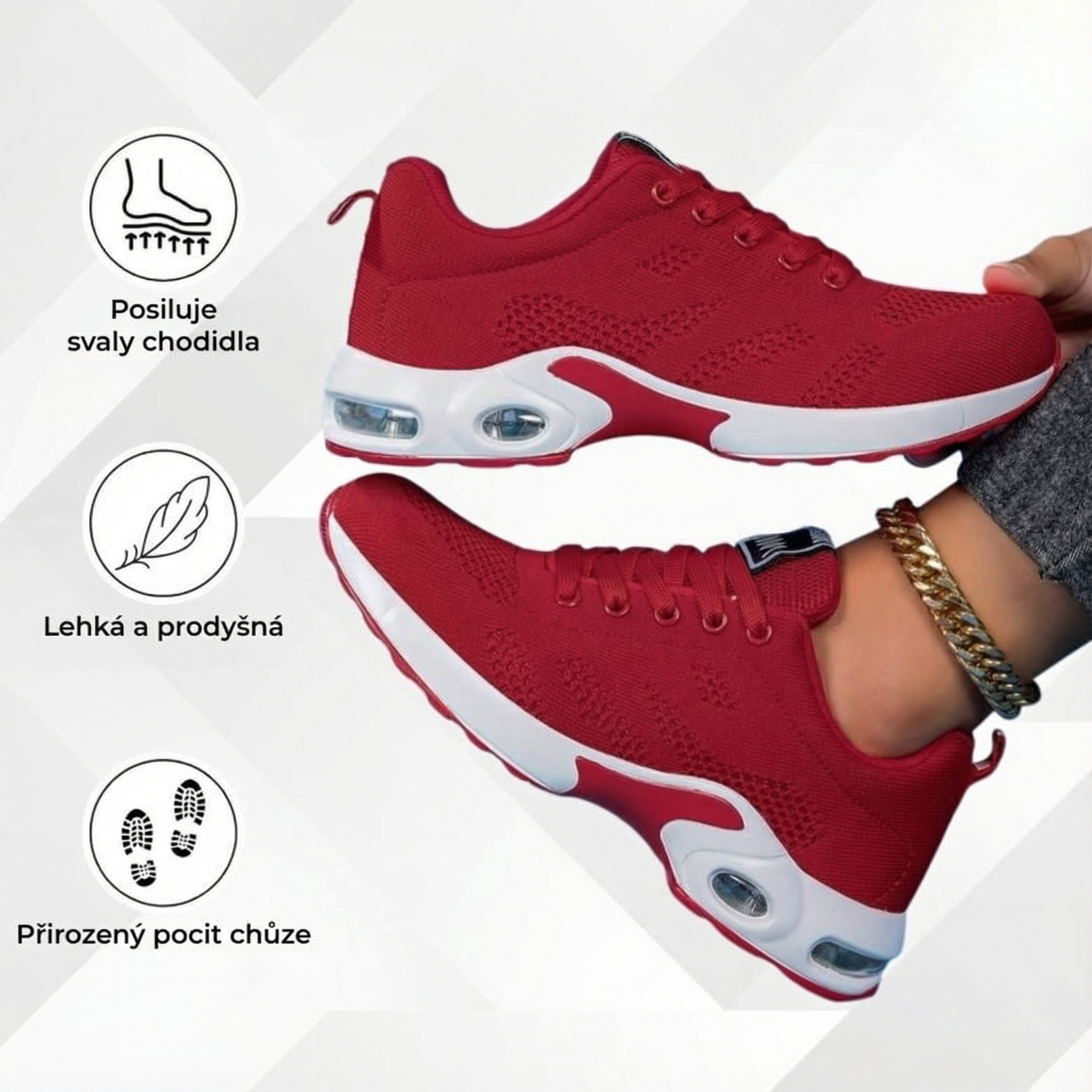 Bára | Breathable Orthopaedic Trainers
