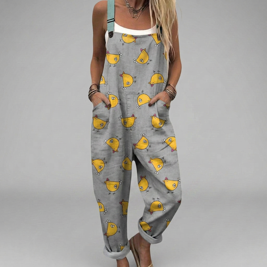 Summer Comfort Dungarees